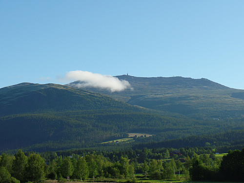 Tron sett fra Alvdal 6. august