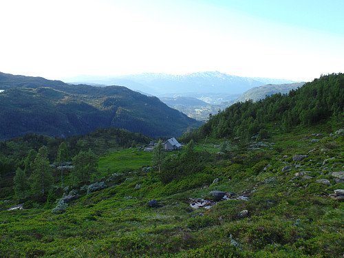 Lyklaseter. Lønahorgi i disen i nord.