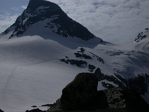 Skispor på Ringsbreen nord for Midtre Ringstind