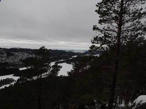 Storavatnet fra litt lenger nord på toppryggen