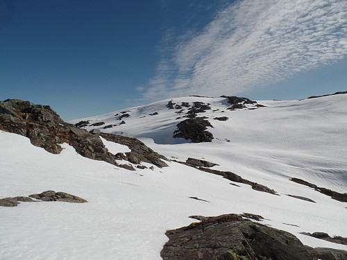Søtefjellet i sikte fra sørvest
