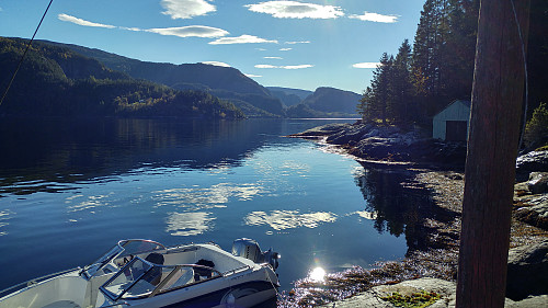 Speilblank Osterfjord