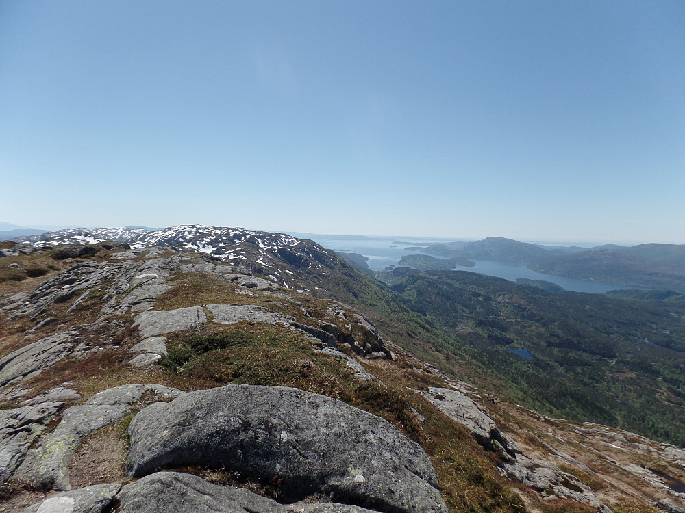 Fra Burlifjellet mot sørvest