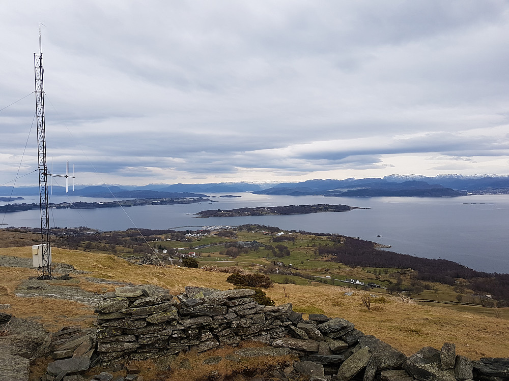 Utsikt østover Boknafjorden