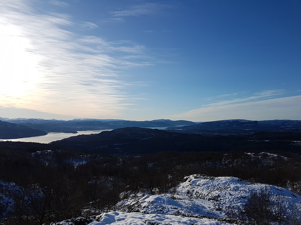 Utsikt sørvest