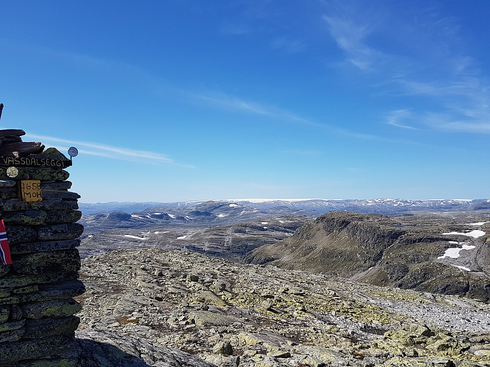 Nordvest; Folgefonni dominerer