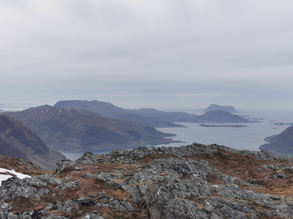 Blåfjellet, Skredvarden og Alden(fra venstre mot høyre) 