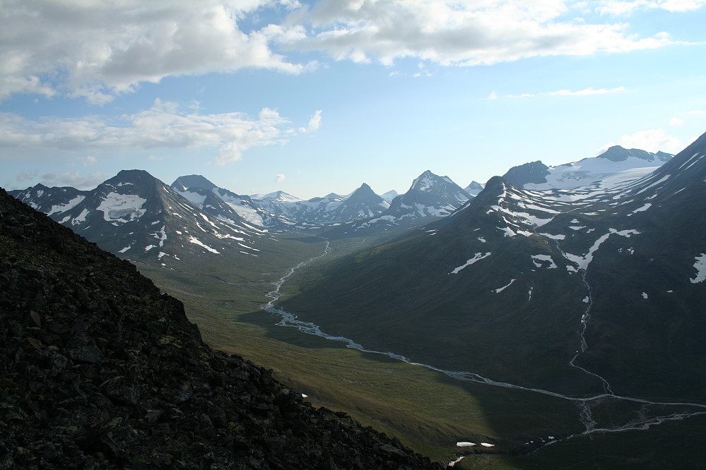 Kveldsstemning i Visdalen