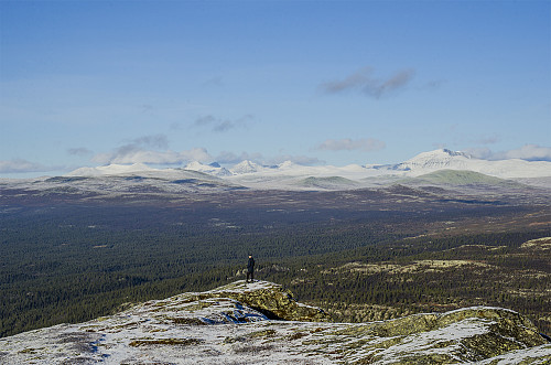 Utsikt mot Rondane.