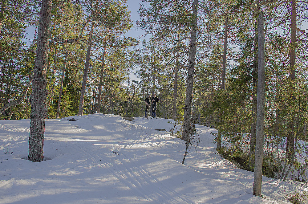 Toppen Samsjøberga 527m