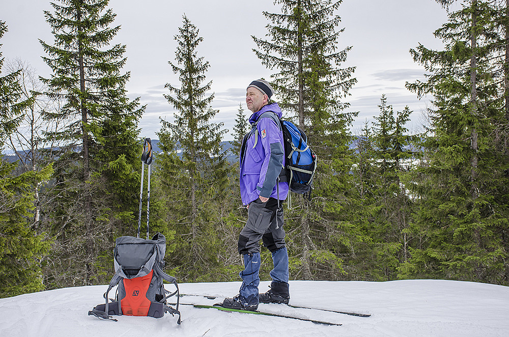 Pershusfjellet 650m.