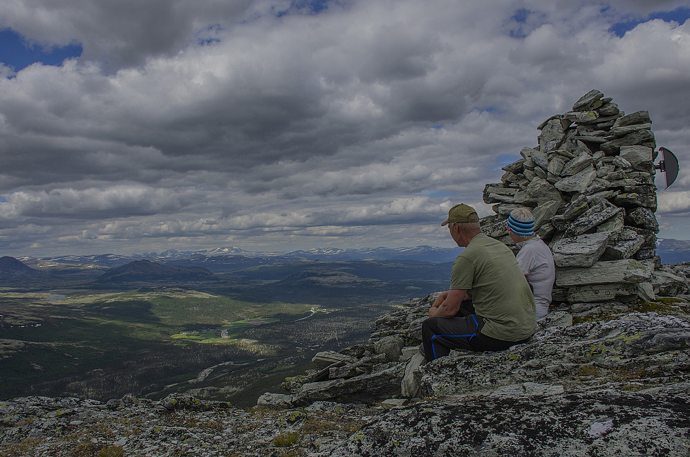 Varden på Sleukampen 1442 moh.
