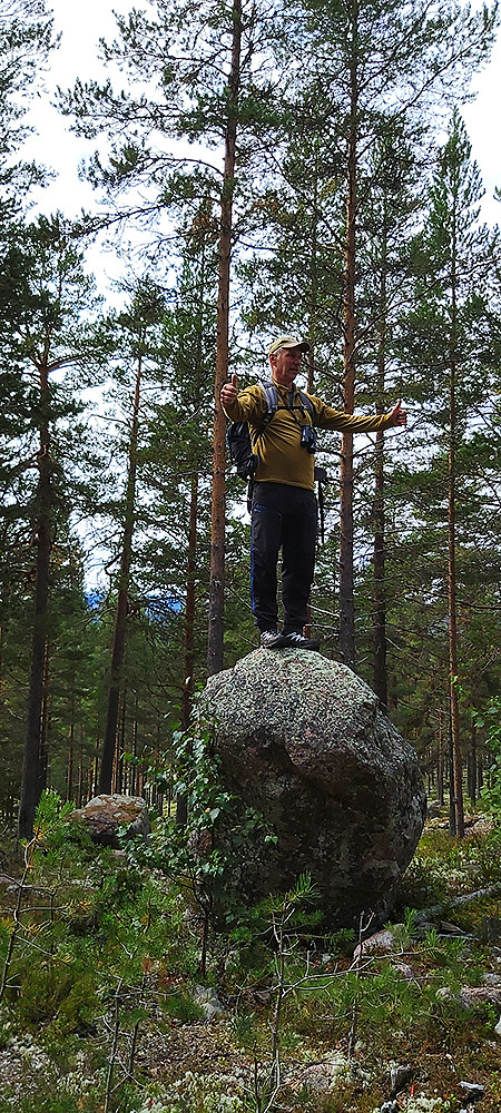 Sørvest for Tuvtjennet 393 moh.