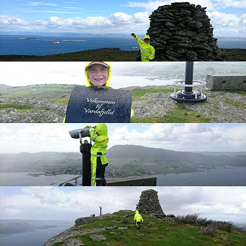 Blid gutt på Vardafjellet - Bokn