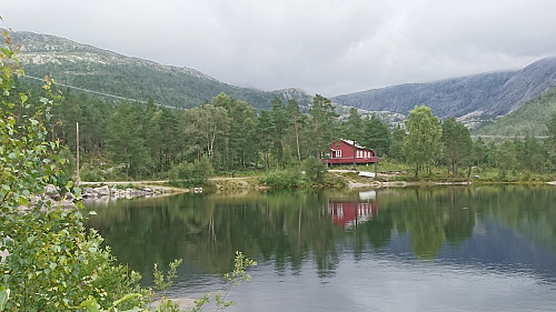 Full fart - førstemann til Svartatjørna