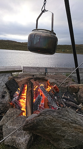 Bålkos ved Jørnåsvatnet