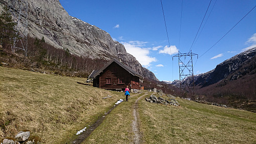Lett tur på vei til Songedalen Fjellgard 