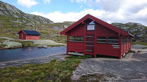 Børsteinen - nydelig plassering av ei hytte