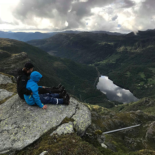 Flott utsikt over Litledalen
