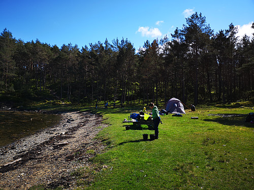 Telttur på Nautøy