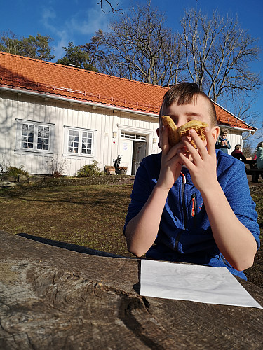 Nam nam vaffel på Knudsrød