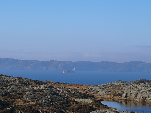Spennende frakt på sjøen
