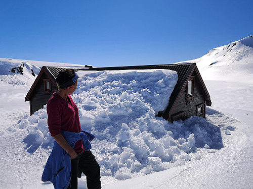 På skitur til Therese på Larsebu