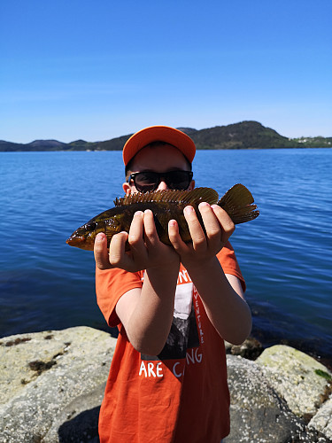 Fikk fisk!