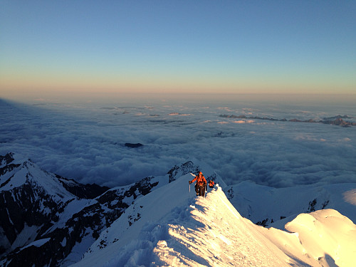Mont Blanc 06:30. 31.07.2014