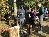 Ottestadstien. Pause i Nordvimarka