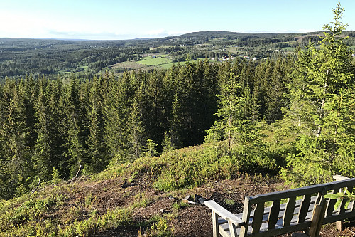 Åsberget mot Nybygda