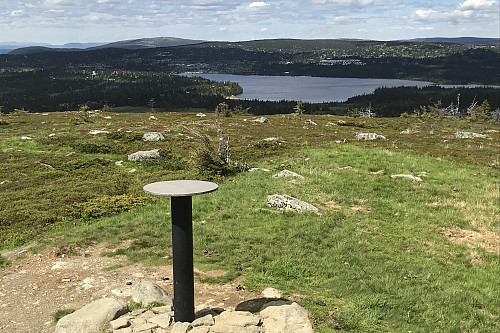 Sikteskiva på Nattrudstilen