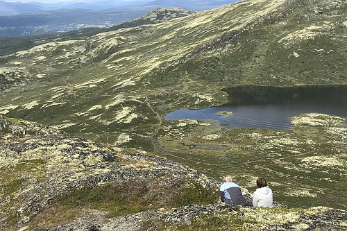 Utsikt ned på Bingsbu