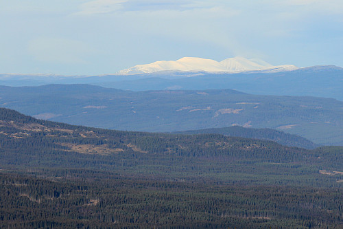 Sølen med Digeråsen i forgrunnen