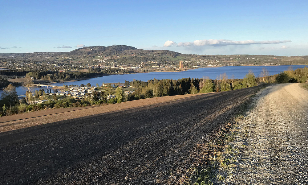 Utsikt fra Bureiservegen