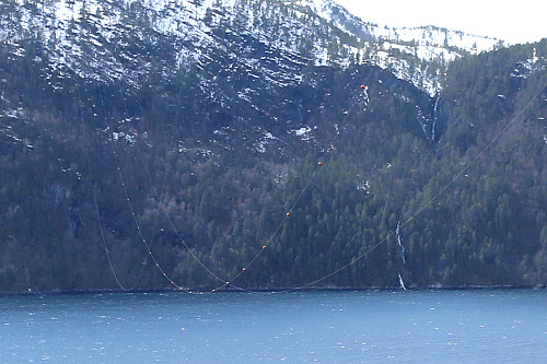 Høyspenten over Trongfjorden