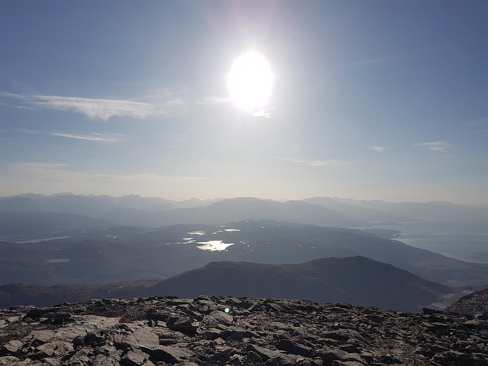 Sørover mot Narvik og Narvikfjella