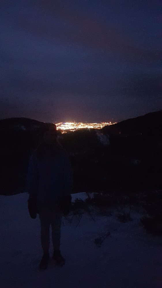 Eneste bildet jeg tok på turen.