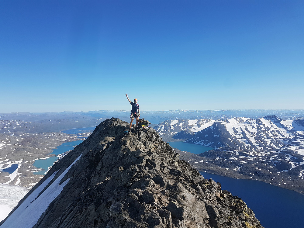 Fingeren i været på toppen #1