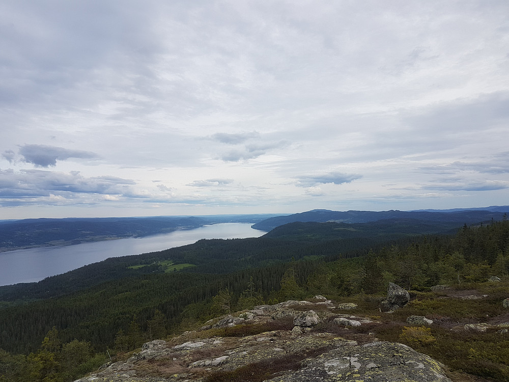 Utisk sørover Mjøsa