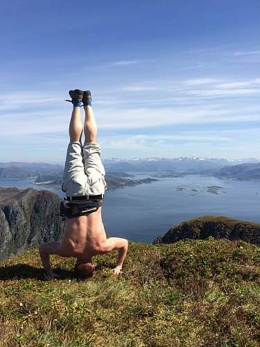 Hodestups forelska i denne fjelltoppen!