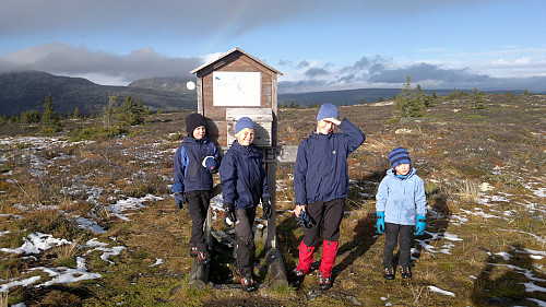 Kosetur med naboguttene
