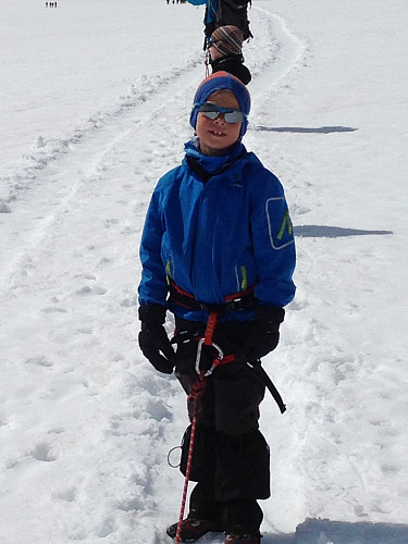 Skikkelig fjellvandrer på tud