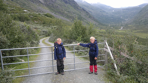 Klare for å ta fatt på turen