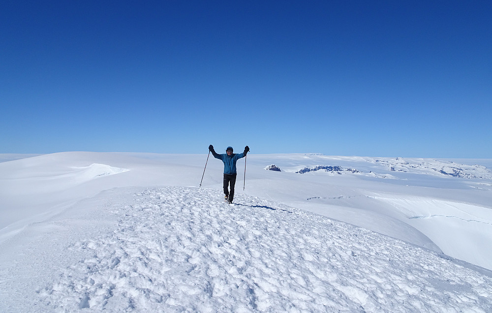 En lykkelig Knut på sin 3. 2000meter for dagen