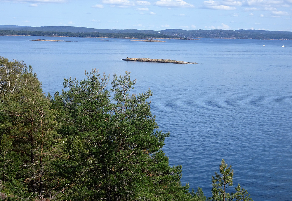 Utsikt innover mot Singløy