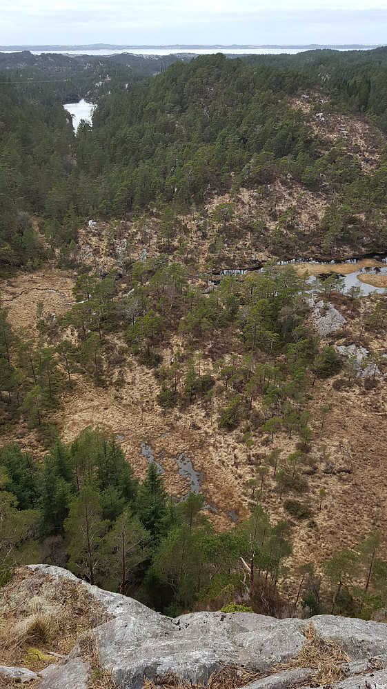 Fra Gaursfjellet mot vest.