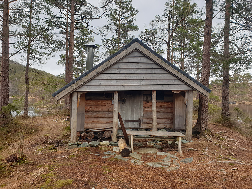 Botnahytta, som er et fredet krigsminnesmerke.