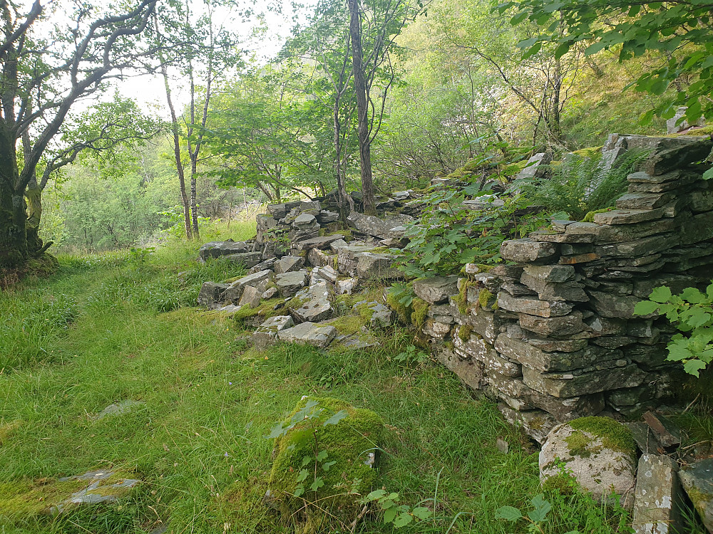 Ruinene av Steinhytten.