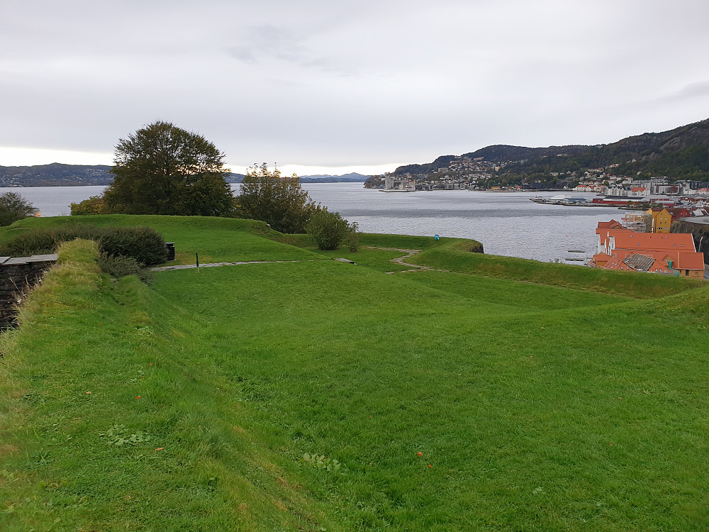 Fra Sverresborg utover Sandviken.